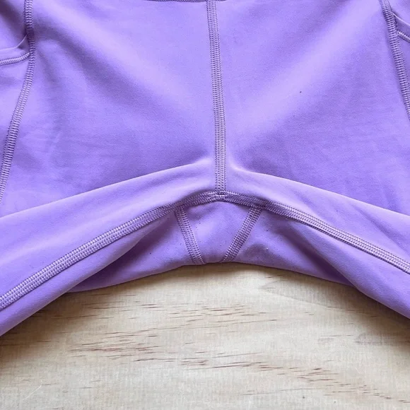 Lululemon Invigorate light purple/pink leggings Size 6 - Picture 7 of 10